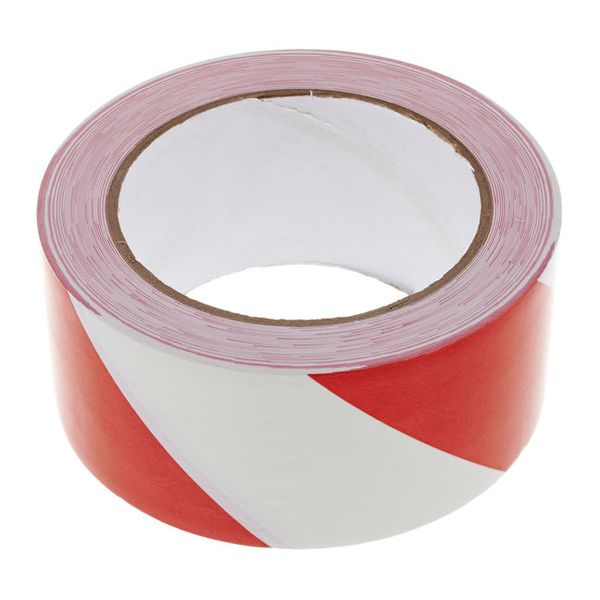 Stairville Warning Tape Red/White