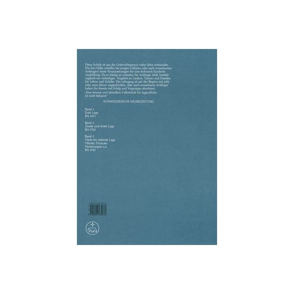 Brenreiter Violoncello-Schule 1