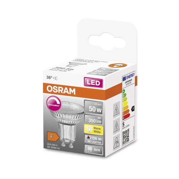 Osram LED PAR16 36° DIM 4.5W 927