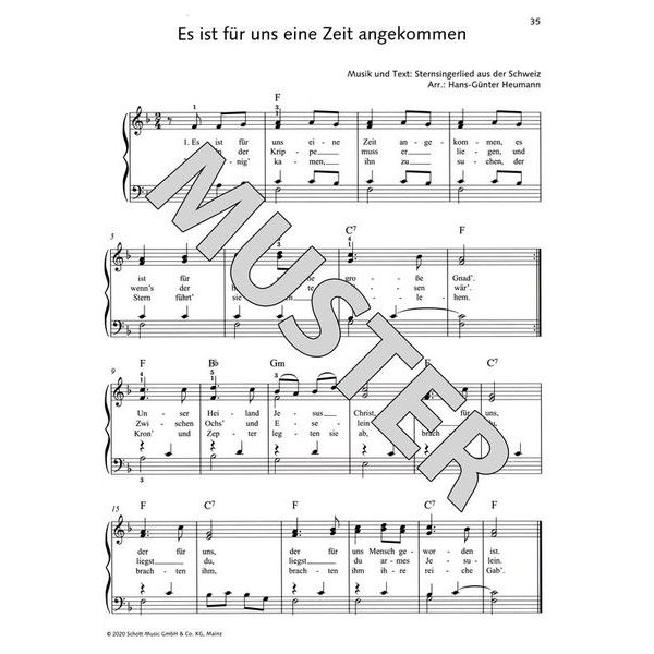 Schott Pianotainment Christmas