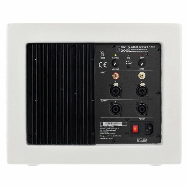 the box pro Achat 108 Sub A WH