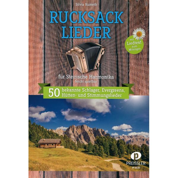 Musikverlag Preissler Rucksacklieder Steirische