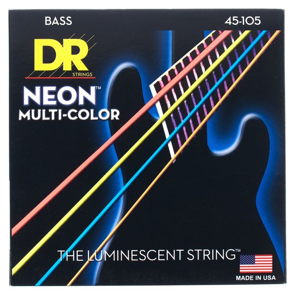 DR Strings Neon Multi NMCB-45