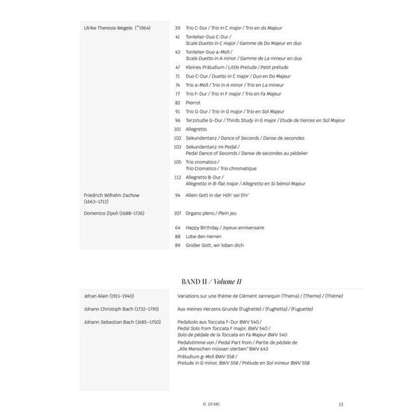 Doblinger Musikverlag Orgelschule mit Hand und Fu 1