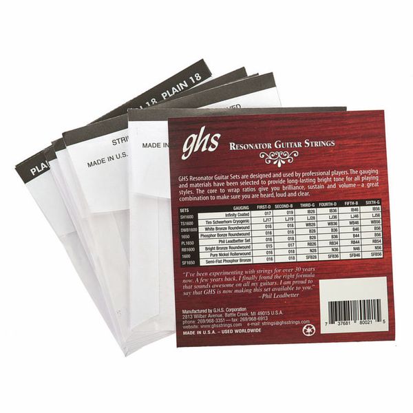 GHS PL1650 Phil Leadbetter Set