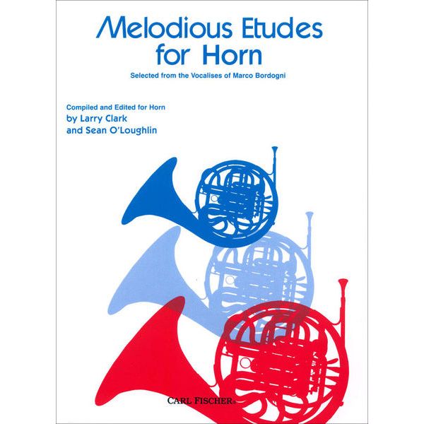 Carl Fischer Melodious Etudes for Horn