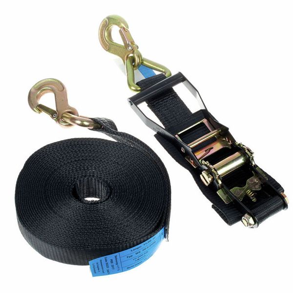 Stairville Ratchet Hook Strap 50mm x12m T