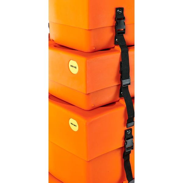 Hardcase HRockFus3 F.Lined Set Orange