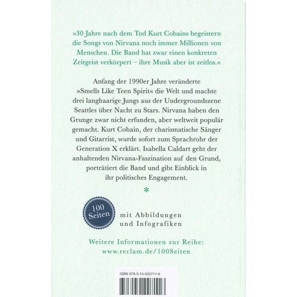Reclam Verlag 100 Seiten Nirvana
