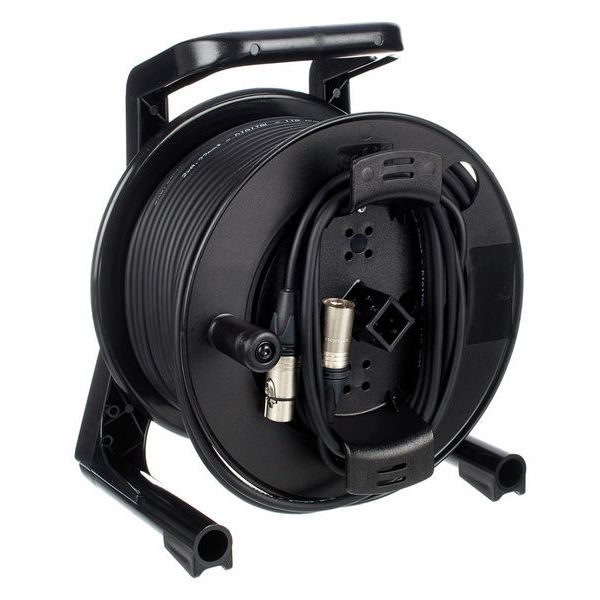 pro snake DMX Cable Drum 50m 5 Pin