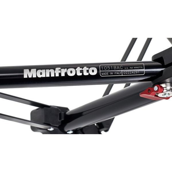 Manfrotto 1051BAC Alu Stand Black