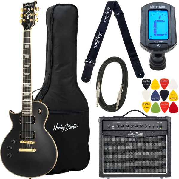 Harley Benton SC-1000LH SBK Progressi Set