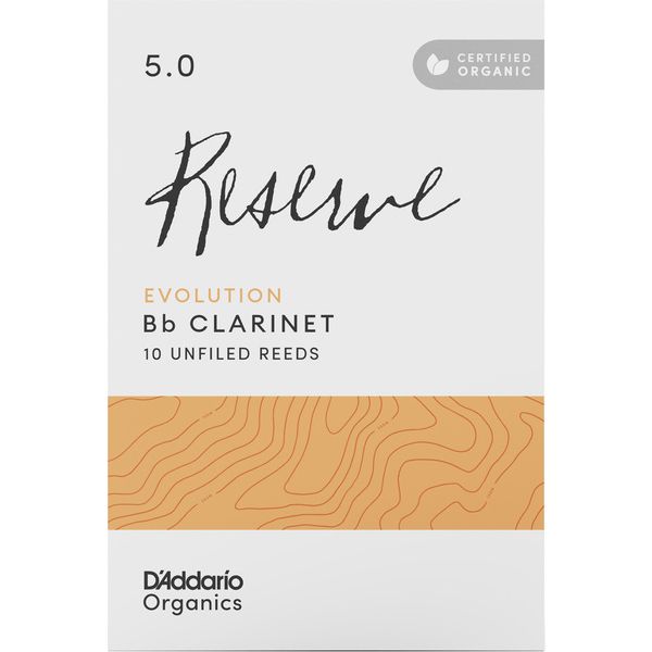 DAddario Woodwinds Organic Reserve Evo CLAR 5.0