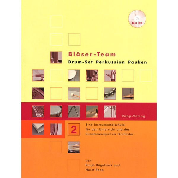 Horst Rapp Verlag Blser-Team 2 Percussion