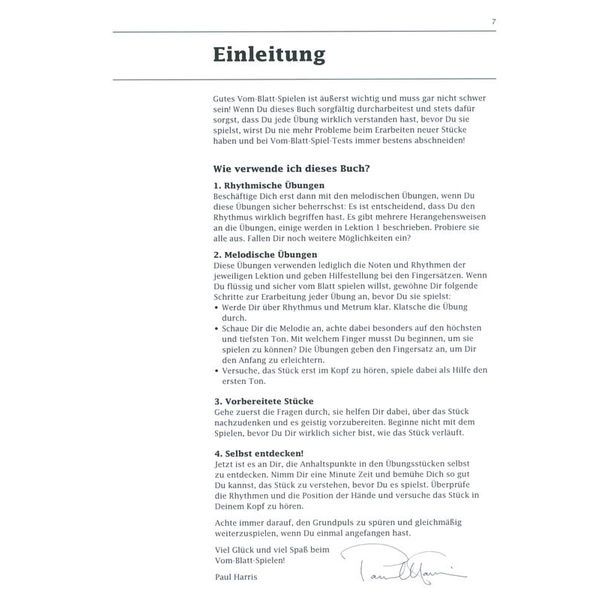 Edition Peters Fit vom Blatt 2