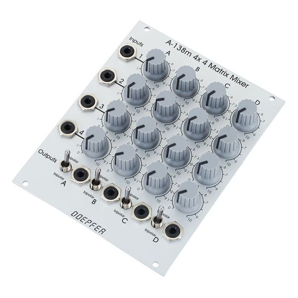 mixer attenuator modules
