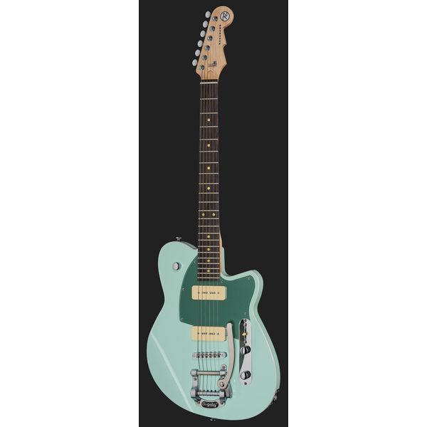 Reverend Charger 290 Bigsby Chron. Blue