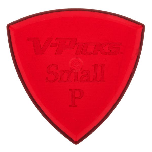 V-Picks Small Pointed Ruby Red