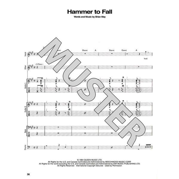 Hal Leonard Best of Queen Band