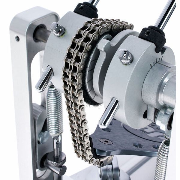 DW MCD Double Pedal Gun Metal