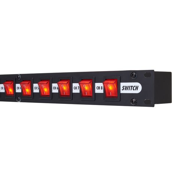 Eurolite Board 8-S with 8x IEC Outputs