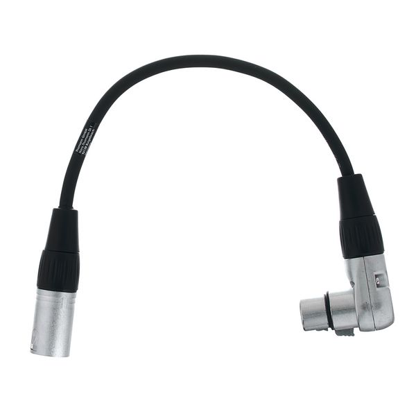 the sssnake SK233-0,3 angled XLR Patch FM