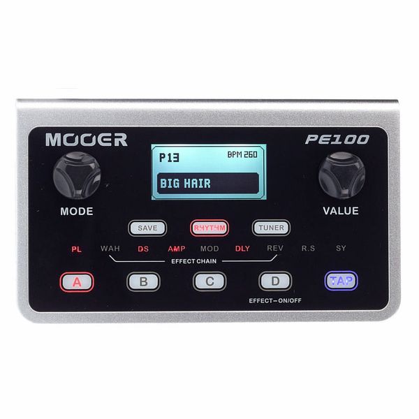Mooer PE 100 Portable Guitar Effects