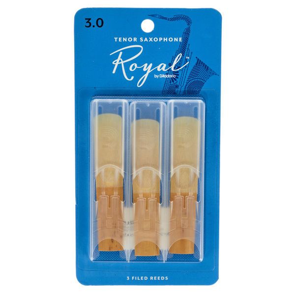DAddario Woodwinds Royal Tenor Sax 3.0 - 3-Pack