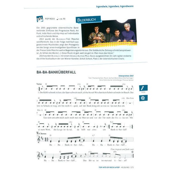 Helbling Verlag Top Hits of Rock & Pop