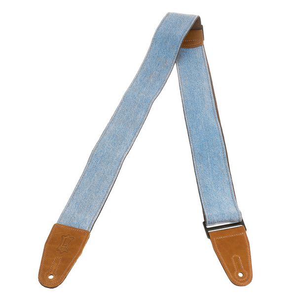 Levys Denim Strap 2" Light Blue