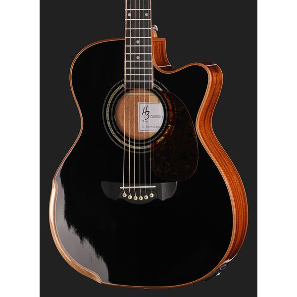 Harley Benton CLC-650SM-CE BK Solid Wood