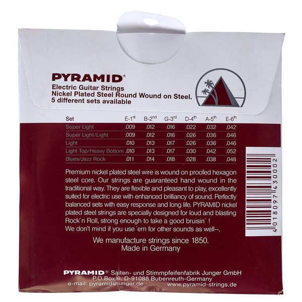 Pyramid Nickel Plated Steel SuperLight