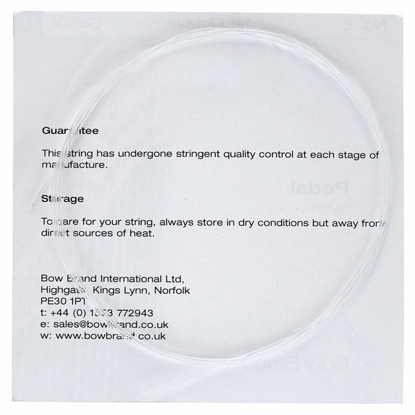 Bow Brand Pedal Artist Nylon 1st G No.6