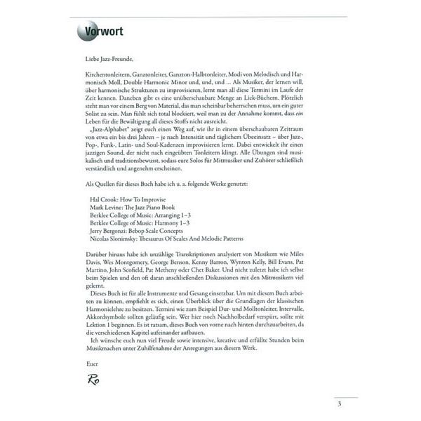 AMA Verlag Jazz-Alphabet