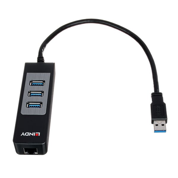 Lindy USB 3.1 Hub & Gigabit Ethernet