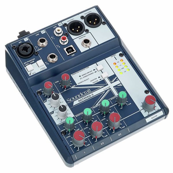 Soundcraft Notepad-5