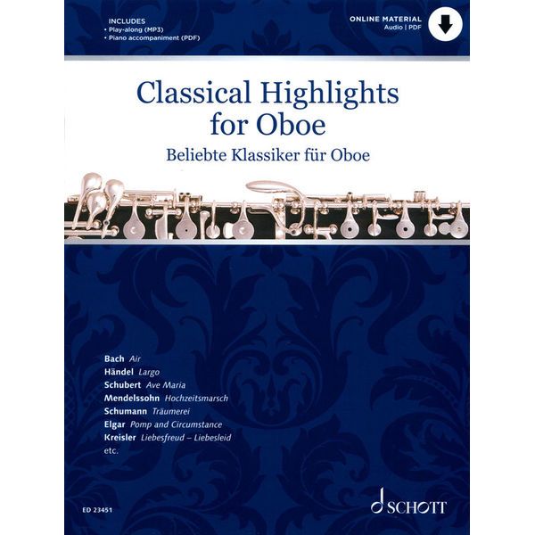 Schott Classical Highlights Oboe
