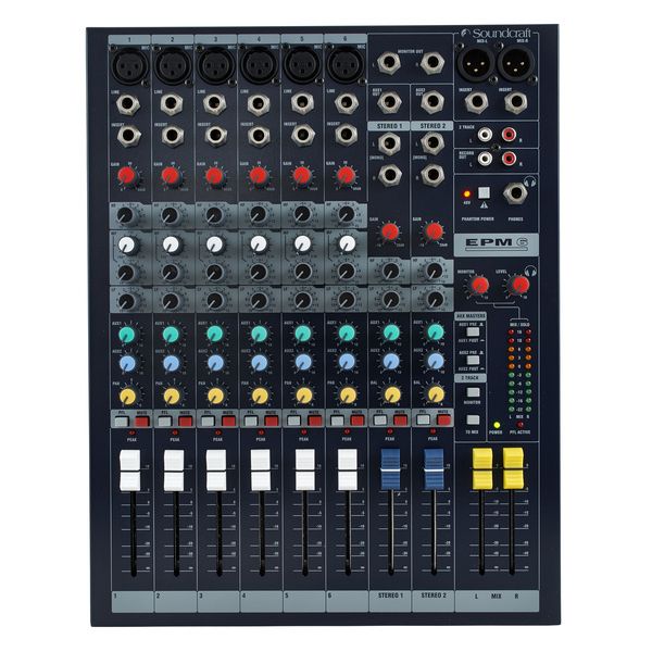 Soundcraft EPM6 Case Bundle
