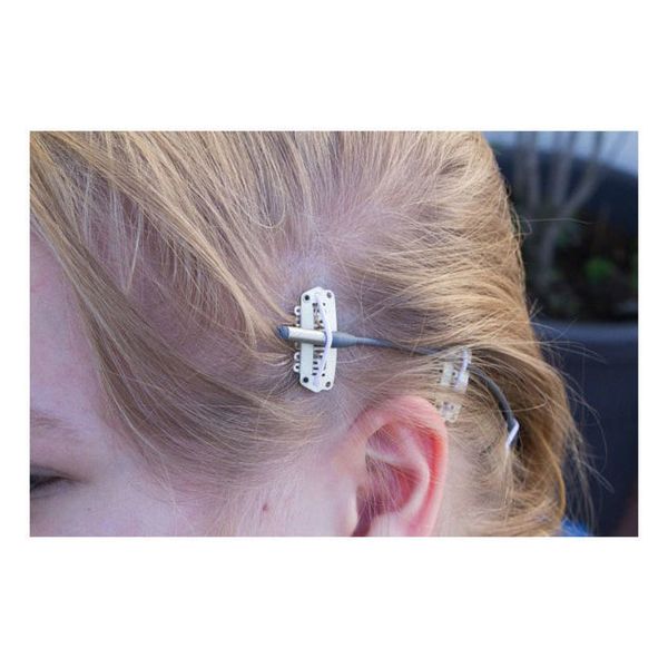 Hide-a-mic ClipZ Haar-Clip Lav.-Mik.blond