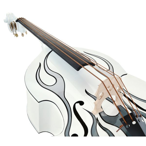 Thomann Rockabilly Vintage Flames WH/V