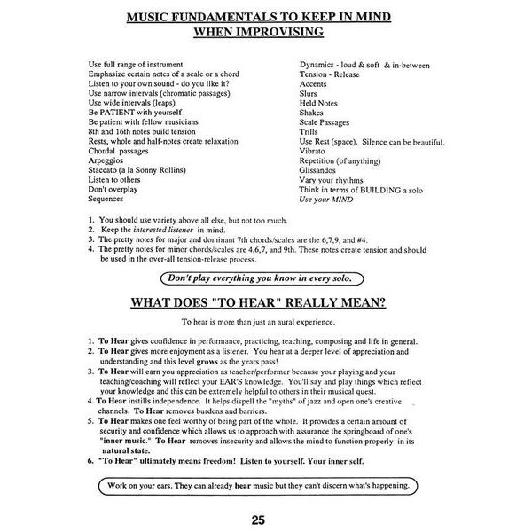 Jamey Aebersold How To Play Jazz Improvise 1 E