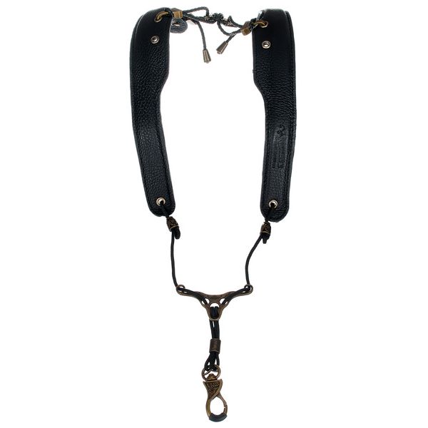 Balam Back Strap Leather Black