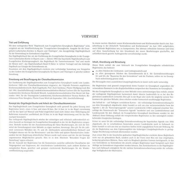 Strube Verlag Orgelbegleitbuch zum EG
