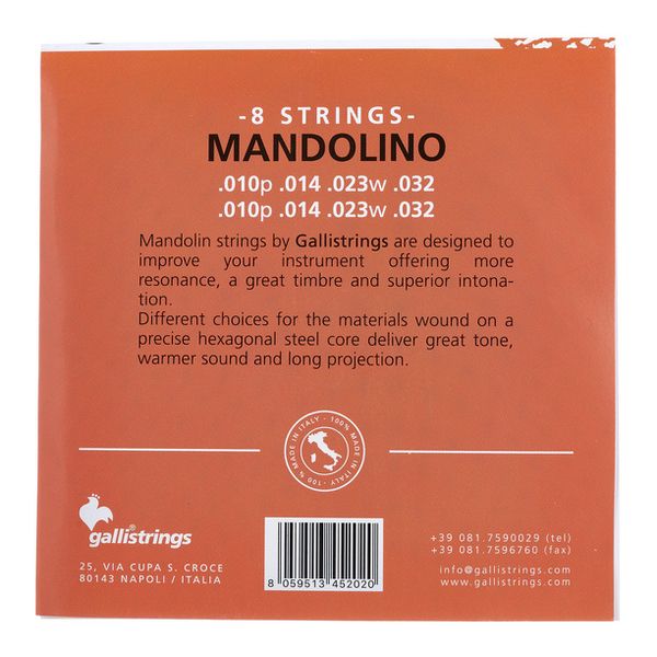 Galli Strings V039 Mandolin Str. Light