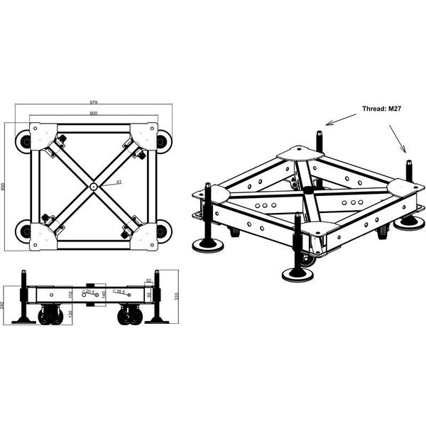 Global Truss MTB Multi-Tower-Basement