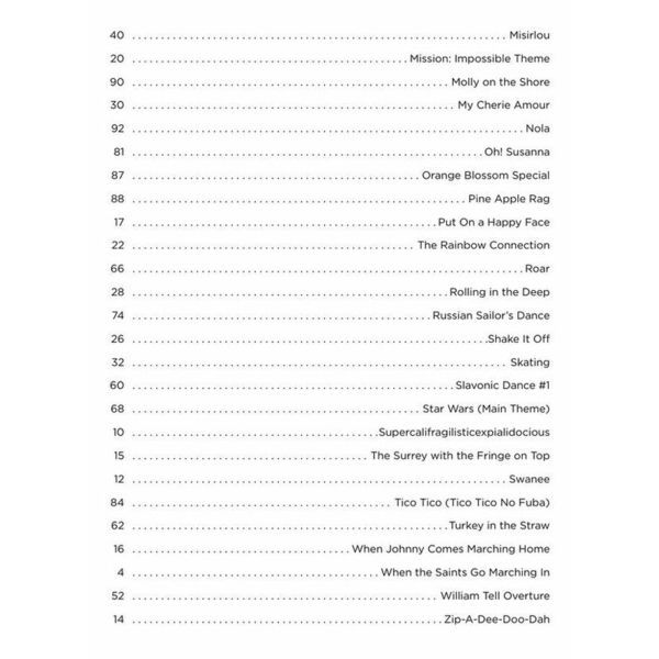 Hal Leonard First 50 Songs Xylophone