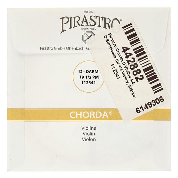 Pirastro Chorda D Violin 4/4