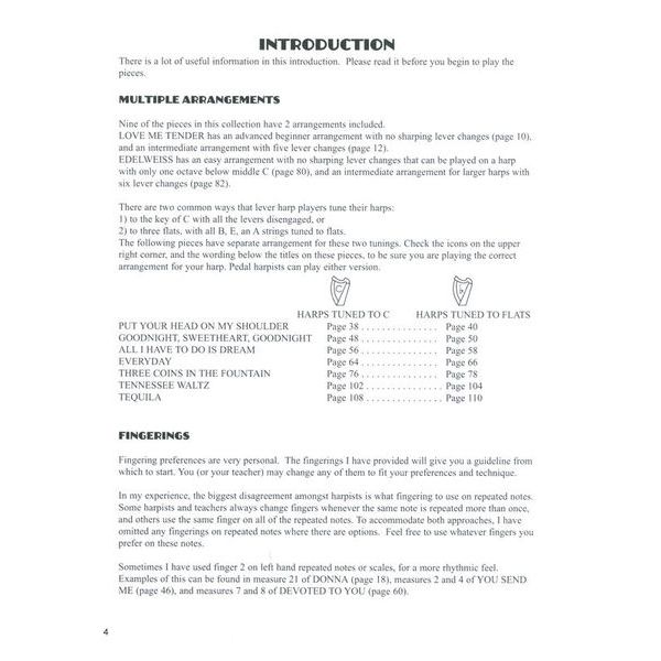 Hal Leonard Favorites from the '50s Harp