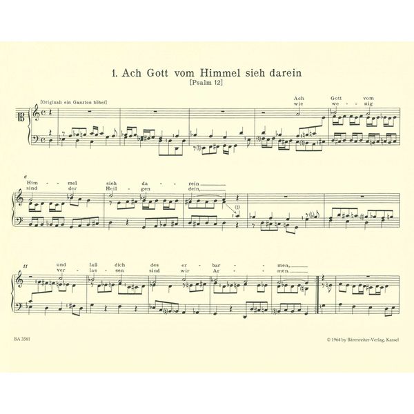 Brenreiter Telemann Orgelwerke 1