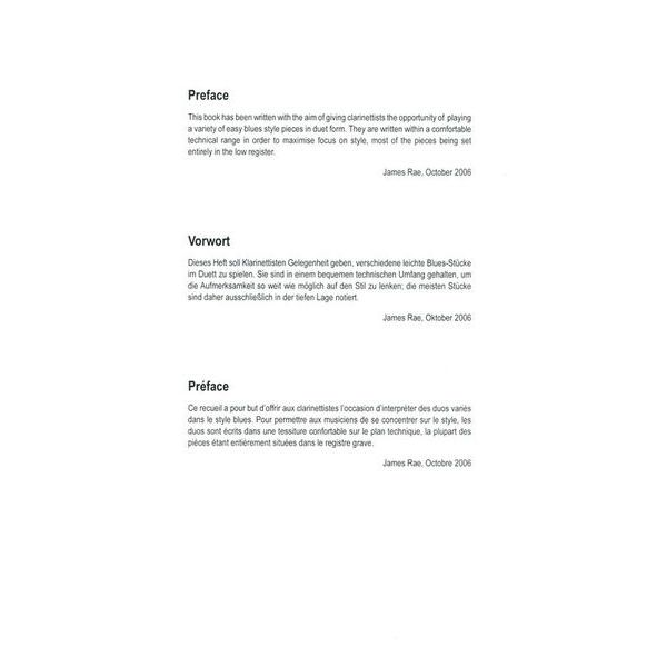 Universal Edition Easy Blue Clarinet Duets
